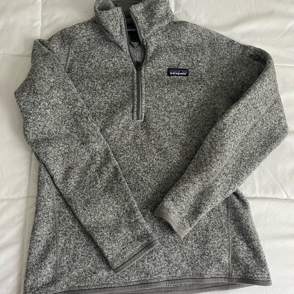 Patagonia Gray Fleece Pullover